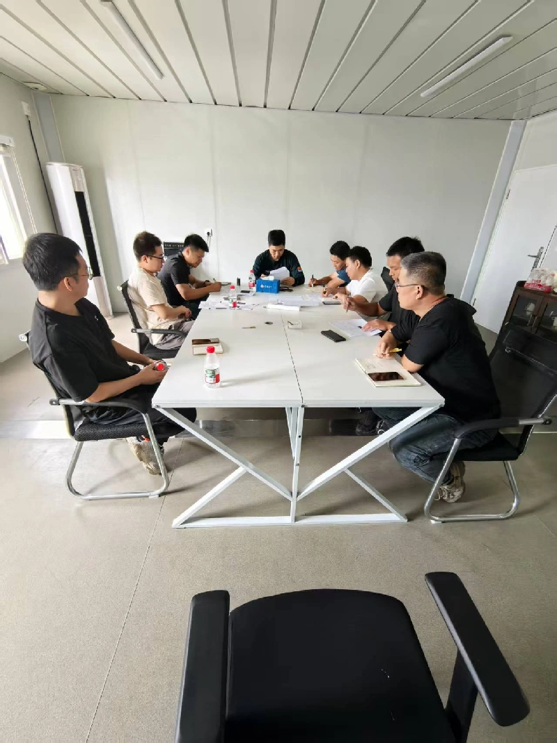 สอดคล้องกับข้อกำหนดการสั่งซื้อคอนเทนเนอร์ที่อยู่อาศัยอย่างแม่นยำและเสริมสร้างฐานรากการผลิตผ่านการประชุมแลกเปลี่ยนคุณภาพ