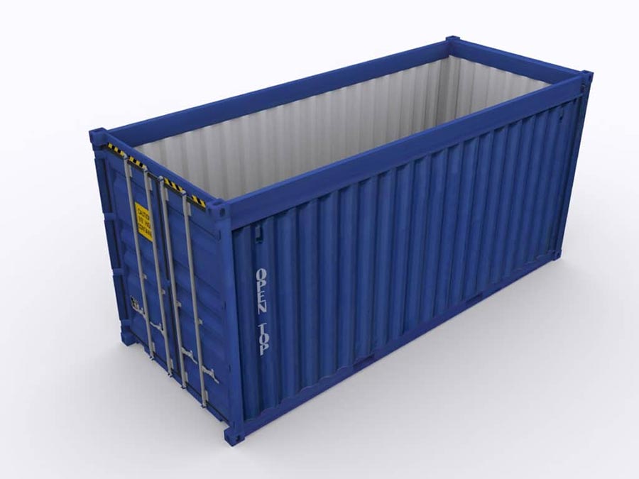 สถานการณ์การใช้งานของ Open Top Container มีอะไรบ้าง