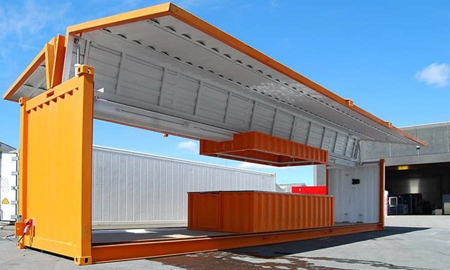 Hydraulic Side-opening Container
